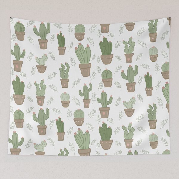 Item preview, Cactus and succulent illustration (colour palette, color palete) designed and sold by Sanaura.