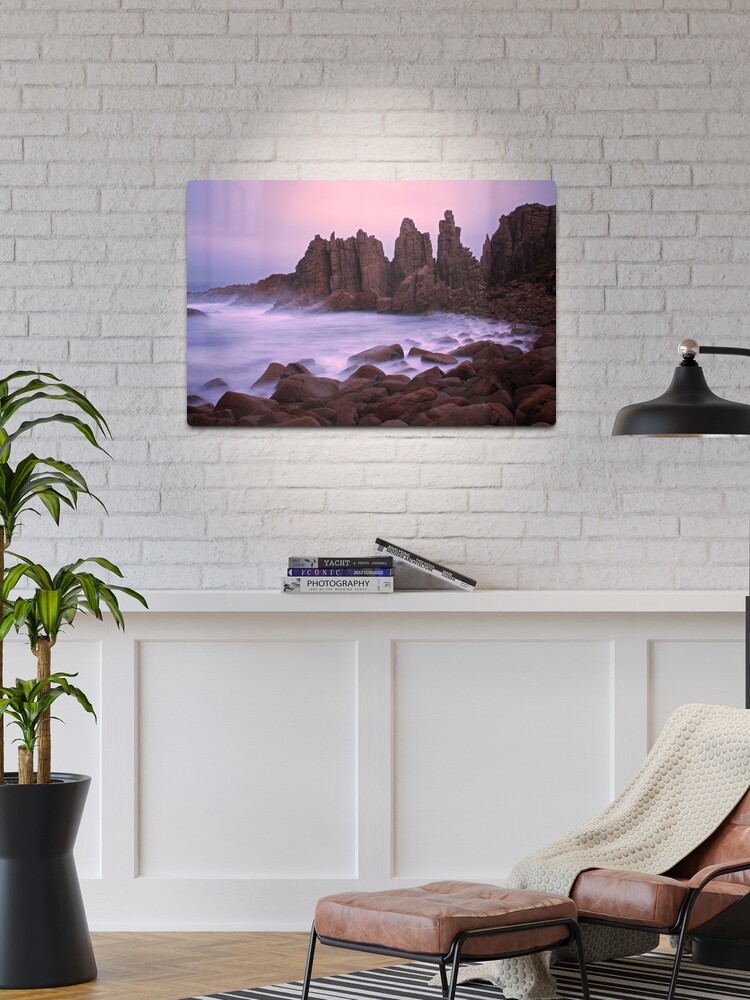 Metal Print, The Pinnacles at Sunrise, Philip Island, Australia designed and sold by Michael Boniwell