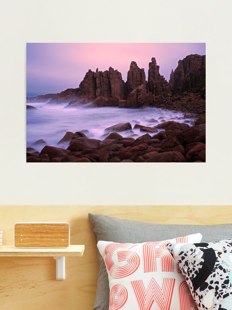 Thumbnail 1 of 3, Photographic Print, The Pinnacles at Sunrise, Philip Island, Australia designed and sold by Michael Boniwell.