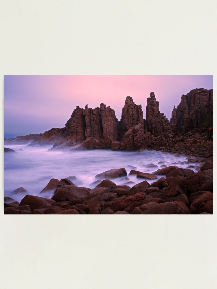 Photographic Print, The Pinnacles at Sunrise, Philip Island, Australia designed and sold by Michael Boniwell