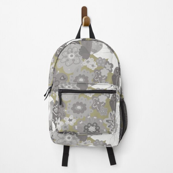 Item preview, Black and White flower pattern designed and sold by graetzart.