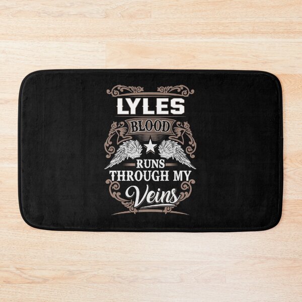 Item preview, Lyles Name T Shirt - Lyles Blood Runs Through My Veins  Gift Item Tee designed and sold by jazminprin.