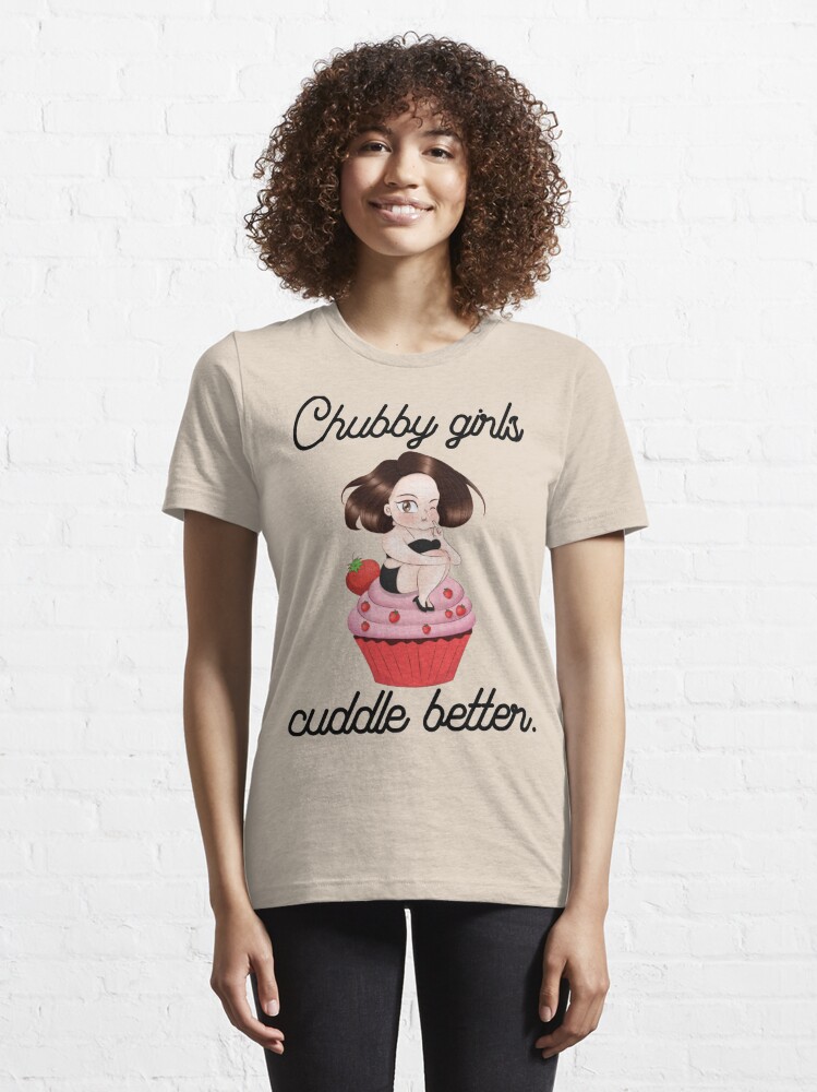 Chubby Girls Cuddle Better Fat Cute Thick Women Bikini Sexy Polka Dot T Shirt For Sale By 4996