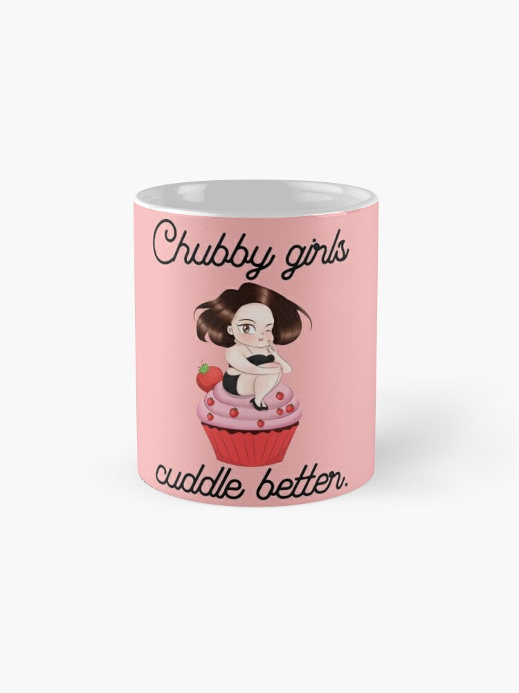 Chubby Girls Cuddle Better Fat Cute Thick Women Bikini Sexy Polka Dot Coffee Mug For Sale By 5417