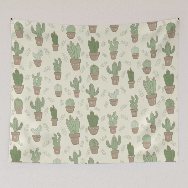 Item preview, Cactus and succulent illustration (colour palette, color palete) designed and sold by Sanaura.