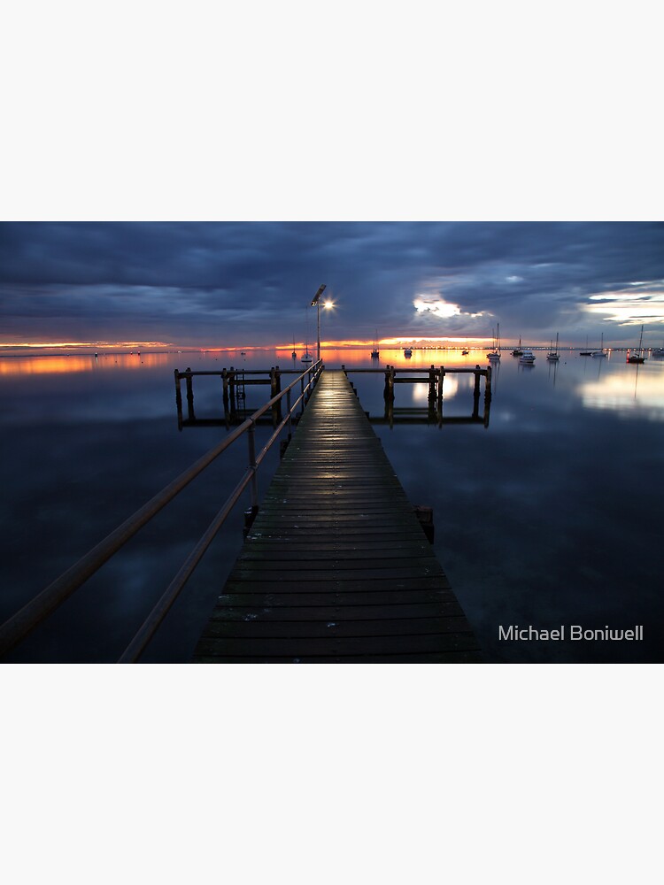 A Winter's Dawn on the Pier, Australia by Chockstone
