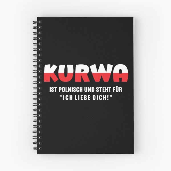 Item preview, Kurwa is Polish and means "I love you!" - Poland Polska Fun T-Shirt designed and sold by Gordenwear.