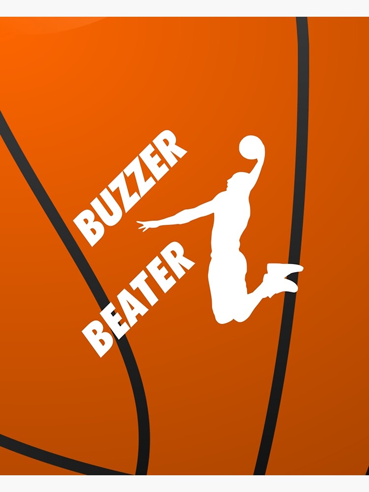 "Buzzer Beater Basketball" Sticker by alixixmckrayh2 Redbubble