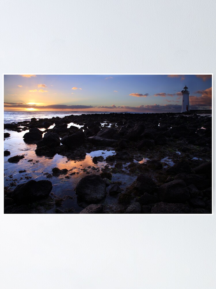 Thumbnail 2 of 3, Poster, Port Fairy Lighthouse, Australia designed and sold by Michael Boniwell.