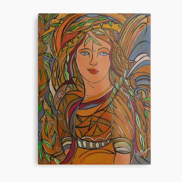 by the vine yard Metal Print