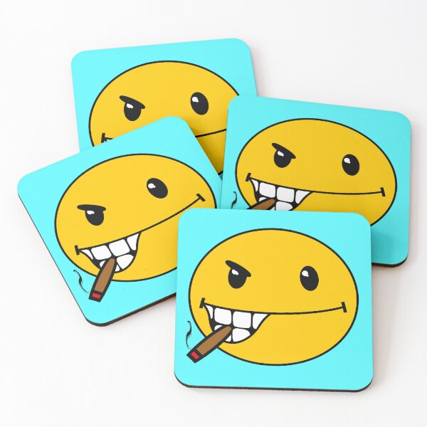 Item preview, Half Bad & Half Good Smiley Face designed and sold by RawSunArt.