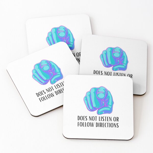 Item preview, Does Not Listen Or Follow Directions designed and sold by BookOfE.