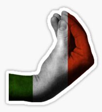 Italian Hand Gesture Sticker