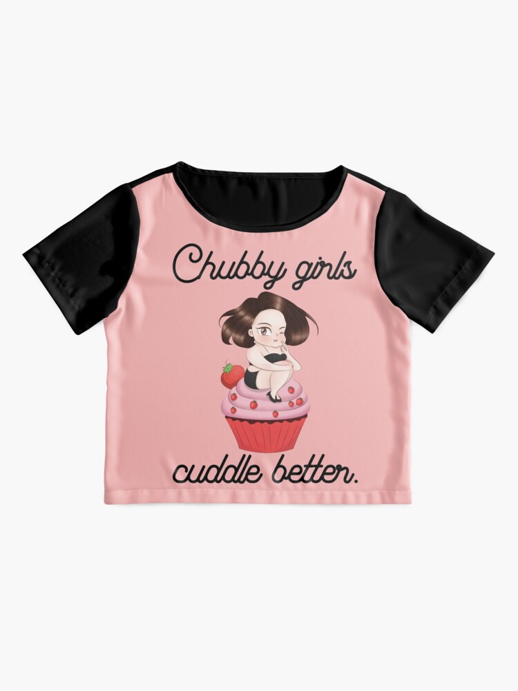 Chubby Girls Cuddle Better Fat Cute Thick Women Bikini Sexy Polka Dot T Shirt By 3527
