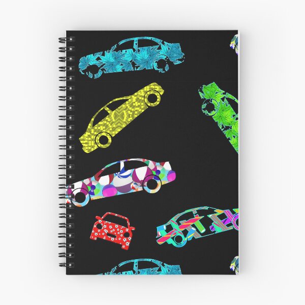 Item preview, abstract cars on black designed and sold by TerenceLacey.