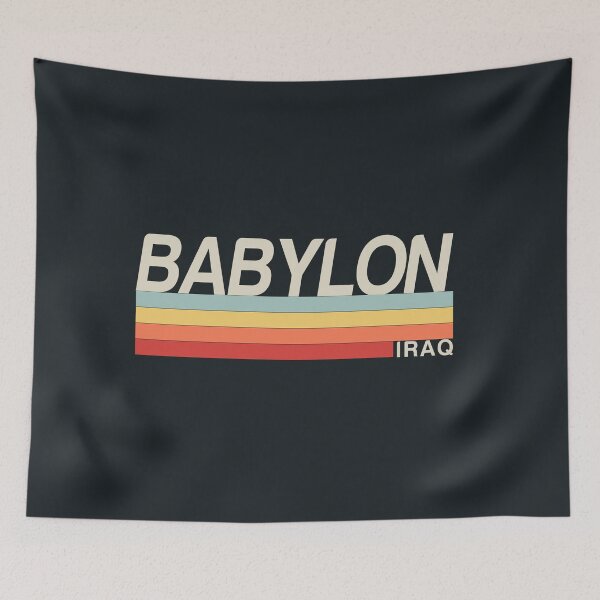 Item preview, babylon iraq Retro Iraqi Design designed and sold by Mo5tar.