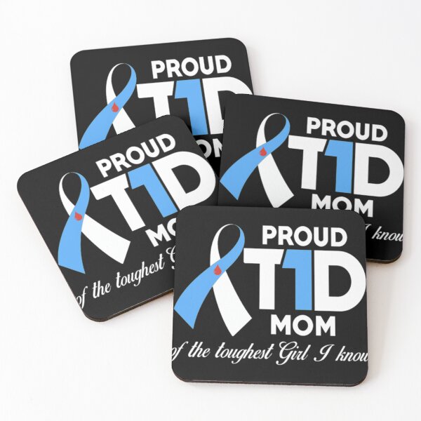 Item preview, Proud T1D Mom Of Daughter Diabetes Awareness Classic . designed and sold by schucktvluca.