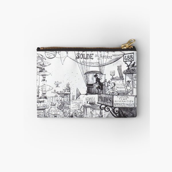 Item preview, Albert Robida Illustration - Paris - Vintage Art designed and sold by RickE.