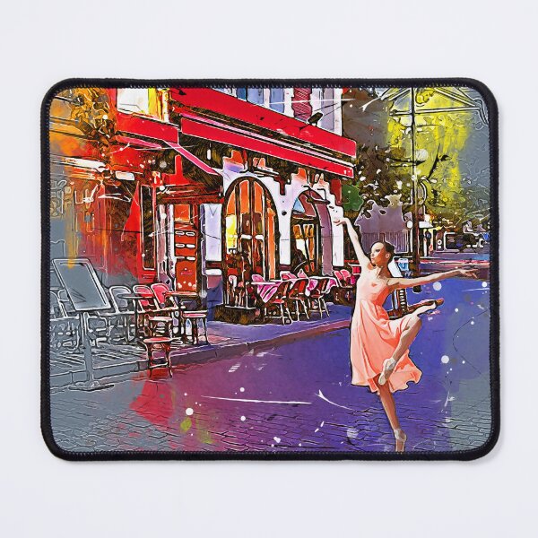 Item preview, Dancing on a road in Paris watercolor design!!! designed and sold by M-Infinite.