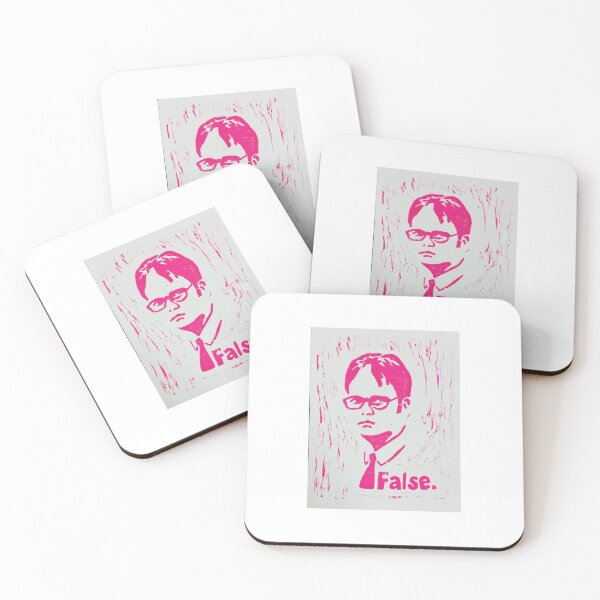 Item preview, Dwight "The Office" Print in Pink designed and sold by Kathryn Davis.