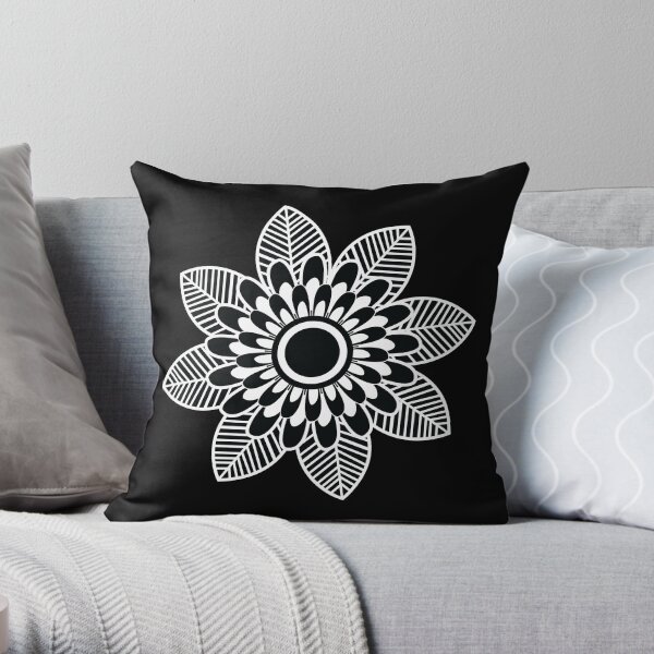 Mandala Throw Pillow