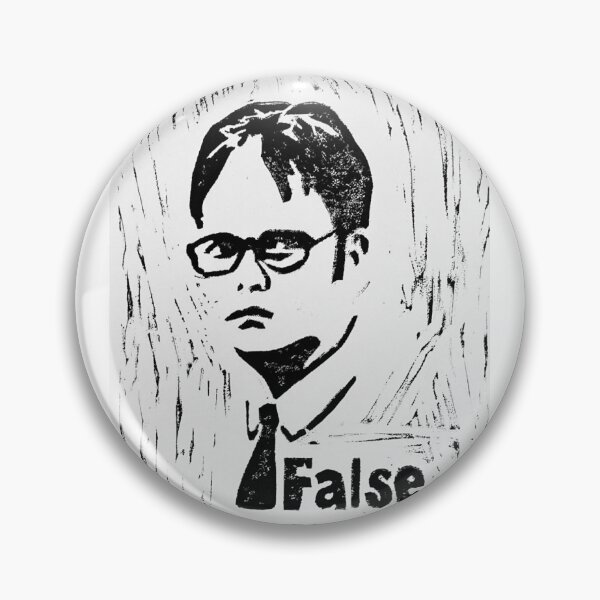 Item preview, Dwight "The Office" Print in Black designed and sold by Kathryn Davis.