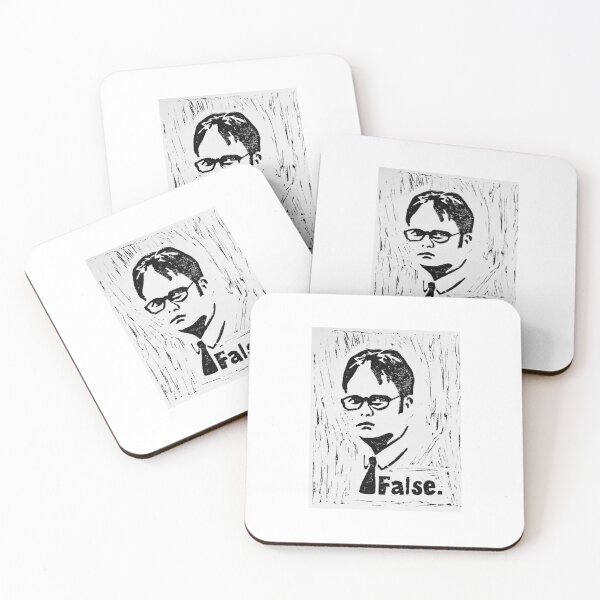 Item preview, Dwight "The Office" Print in Black designed and sold by Kathryn Davis.