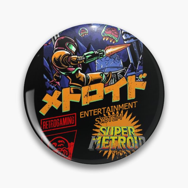 Item preview, Metroid Dread Retro design graphic Samus designed and sold by hirleemi0p1606.
