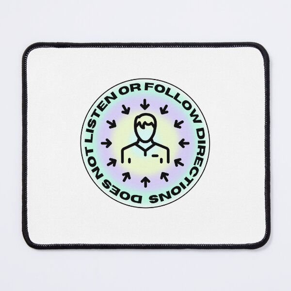 Item preview, Does Not Listen Or Follow Directions designed and sold by BookOfE.