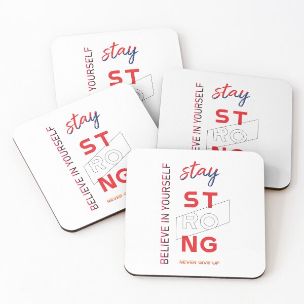 Item preview, Stay strong believe in yourself never give up inspirational t-shirt designed and sold by KARTICK DUTTA.