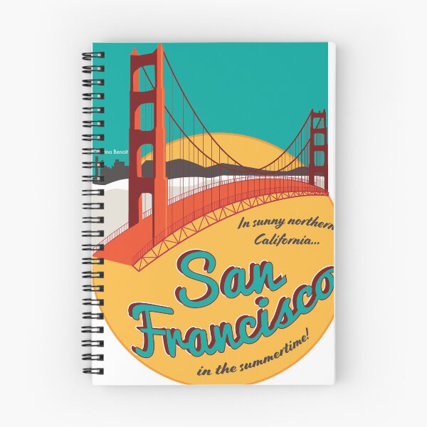 Item preview, Retro San Francisco Sticker designed and sold by Sarina Benoit.