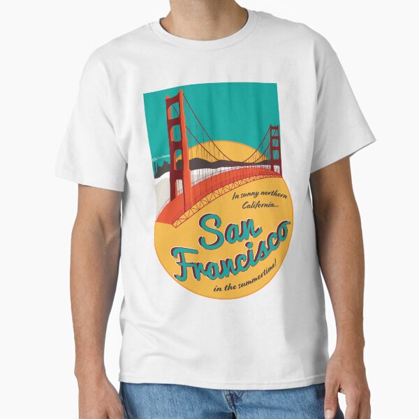 Item preview, Retro San Francisco Sticker designed and sold by Sarina Benoit.