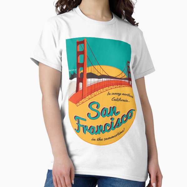 Item preview, Retro San Francisco Sticker designed and sold by Sarina Benoit.