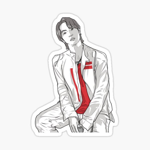 Jin PTD Concert Sticker by momosdesign