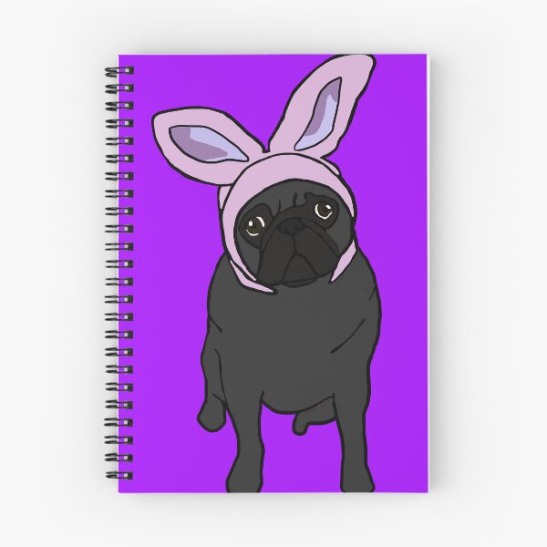 Item preview, Black Easter Pug  designed and sold by DolphinsDoodle.