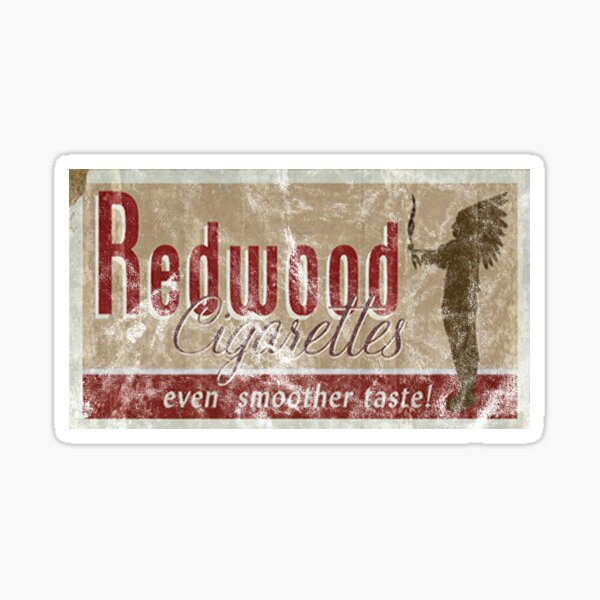 Grand Theft Auto: Redwood, Now even smoother taste! Rough Sticker