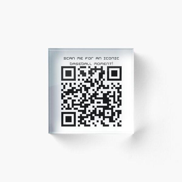 Item preview, Scan me for an iconic baseball moment! pt 1 designed and sold by baseballstore25.