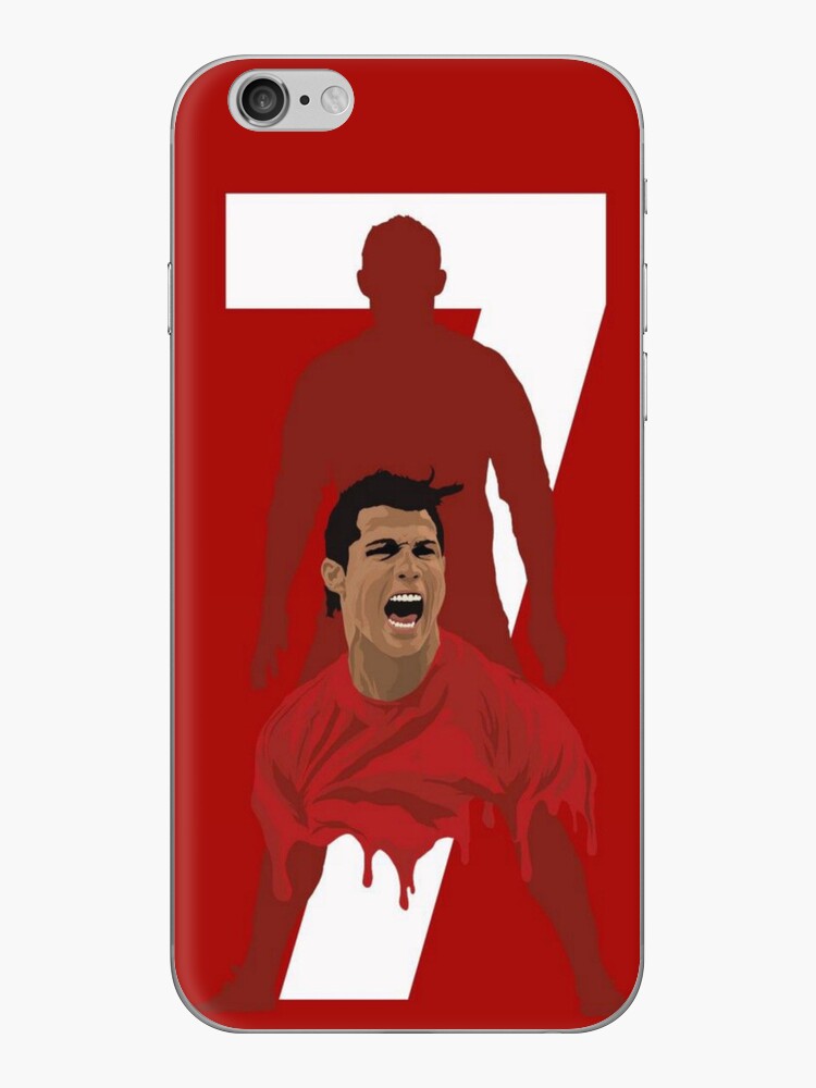 Cristiano Ronaldo Red Jersey Mobile Skin