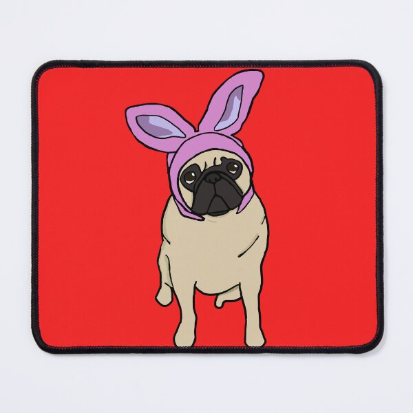Item preview, Fawn Easter Pug designed and sold by DolphinsDoodle.