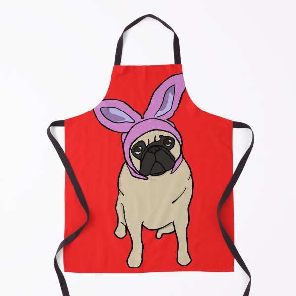 Item preview, Fawn Easter Pug designed and sold by DolphinsDoodle.