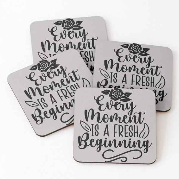 Item preview, every moment is a fresh beginning, motivation, motivational, inspirational, inspiration, moment, fresh, beginning, life, positive, cute, typography, love, happy, every, funny, designed and sold by NAZIMNADIR.