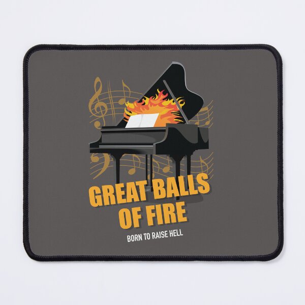 Item preview, Great Balls of Fire - Alternative Movie Poster designed and sold by MoviePosterBoy.