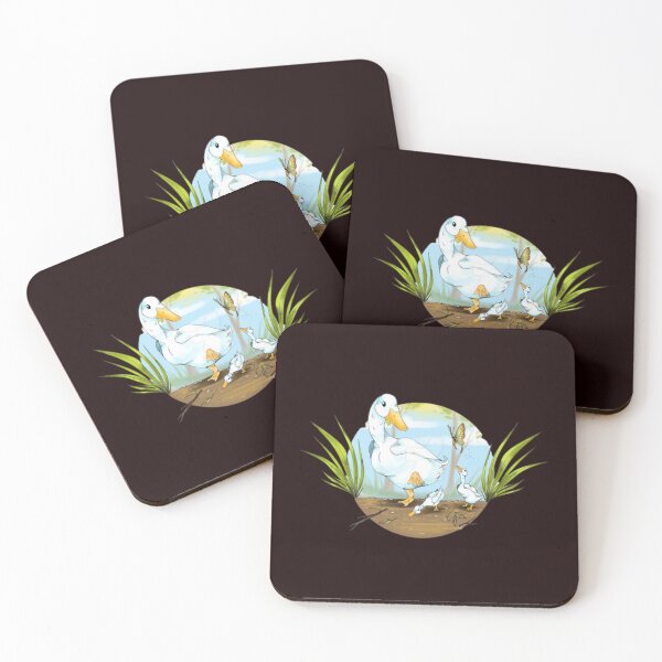 Item preview, mama duck and her ducklings designed and sold by Dbanksdesign.