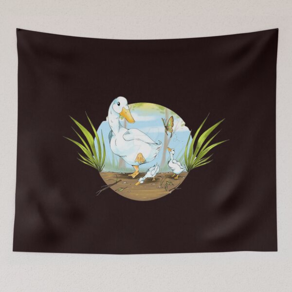 Item preview, mama duck and her ducklings designed and sold by Dbanksdesign.