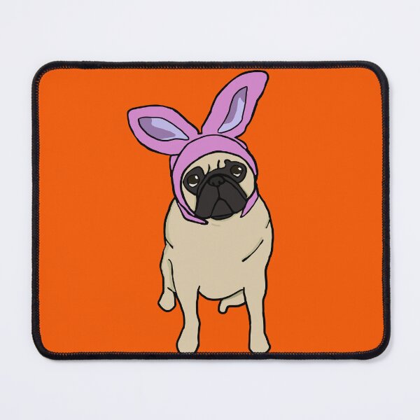 Item preview,  Fawn Easter Pug designed and sold by DolphinsDoodle.