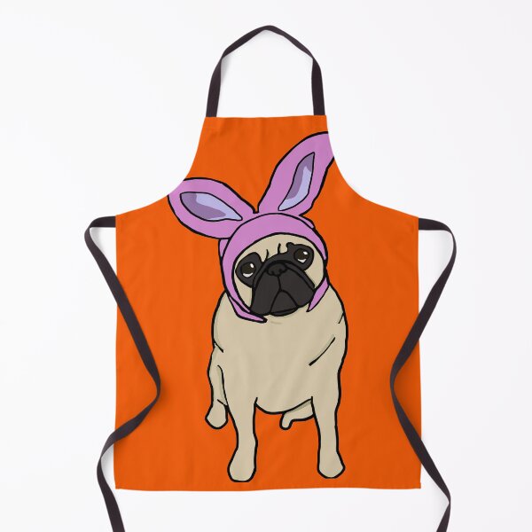 Item preview, Fawn Easter Pug designed and sold by DolphinsDoodle.