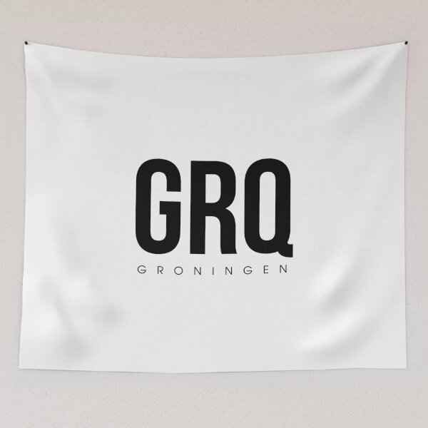 Item preview, GRQ - Groningen Airport Code designed and sold by CartoCreative.