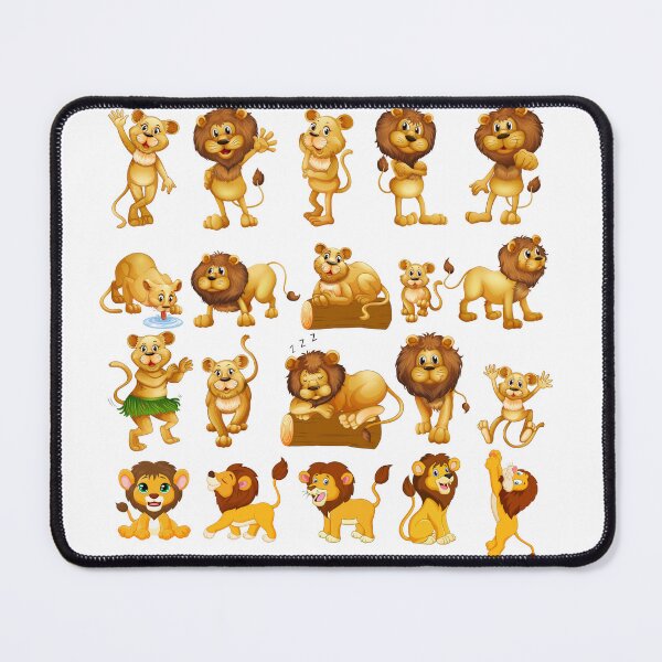 Item preview, Set Of Lion Pack Stickers: Gifts from Mom or Dad to son, Birthday Gift designed and sold by MShop Co.