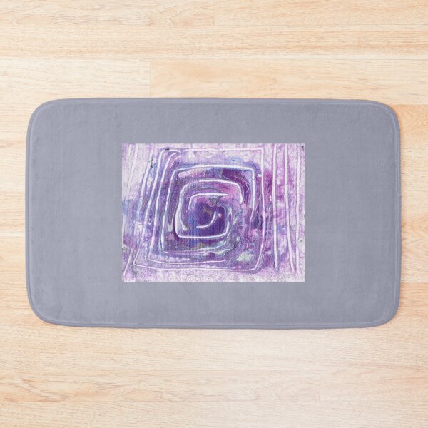 Item preview, Mauve &  Purple Square Spiral designed and sold by KazM.