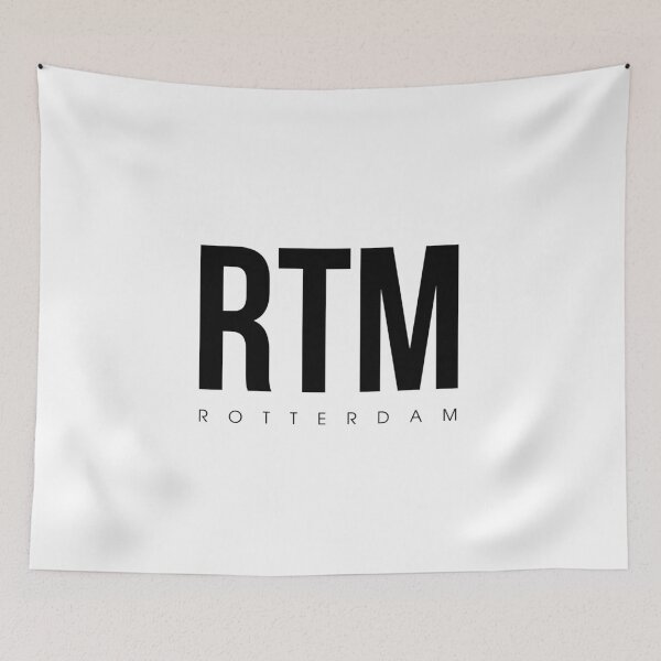 Item preview, RTM - Rotterdam Airport Code designed and sold by CartoCreative.